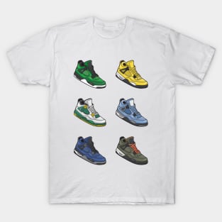 AJ 4 Retro Sneaker Collector T-Shirt